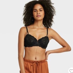 Women's Unlined Balconette Bra - Auden